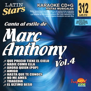 Karaoke Latin Stars 312 Marc Anthony Vol.4 - Bild 1 von 1