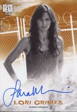 Walking Dead Hunters & Hunted Rust [99] Autograph Card Wayne Callies as Lori 
