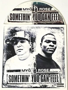 MYG & ROSE SOMETHIN U CAN FEEL PRIVATE RAP CD UNDERGROUND HIPHOP INDIE DEMO lp - Imagen 1 de 15