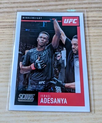 2021 Panini Chronicles UFC Score Israel Adesanya #94 Base - Image 1 of 2