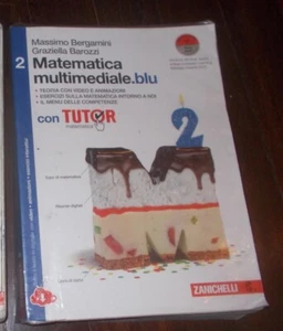 MATEMATICA MULTIMEDIALE BLU 2 + TUTOR BERGAMINI BAROZZI ZANICHELLI - Foto 1 di 12