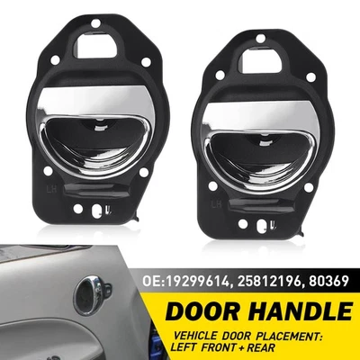 Door Handle Interior Left Inside For Chevrolet HHR 2006 2007 2008 2009 2010 2011 - Image 1 of 4