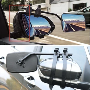 Modified Rearview Mirror Towing Mirror Extenders Stable Clip-on Traction - Picture 1 of 9