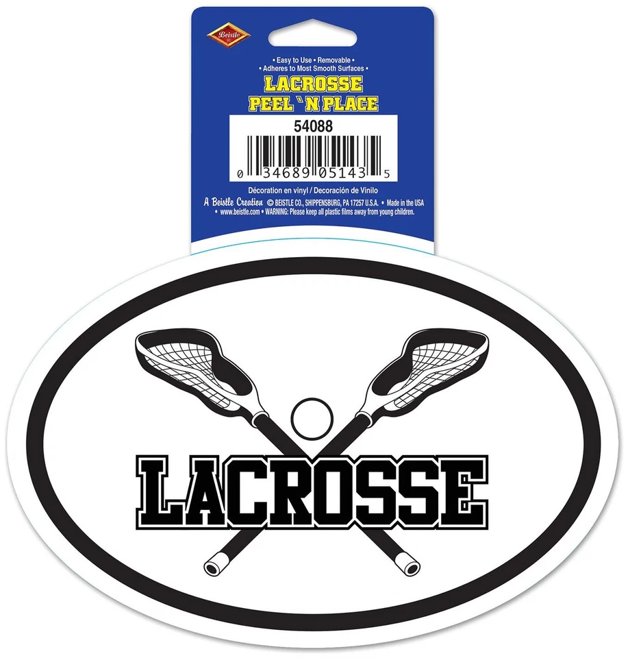 Lacrosse Peel 'N Lugar de Talla 6" Sh para Navidad - Beistle Foto 1 de 1