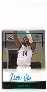 Leaf Memories 2021-22 - 1991 verde automático #GLR-KE1 Keon Ellis automático Alabama SN, AU - Imagen 1 de 2