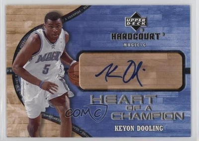 2006-07 Upper Deck Hardcourt Heart of a Champion Keyon Dooling #HC-KD Auto - Image 1 of 2
