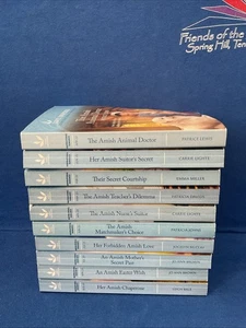 Lot of 10 - Love Inspired Amish Romance PB by Emma Miller, Leigh Bale &Others - Picture 1 of 10