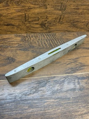 Vintage CRAFTSMAN No. 3983 9” 3 Bubble   Aluminum Torpedo LEVEL - Made In USA - Image 1 of 4