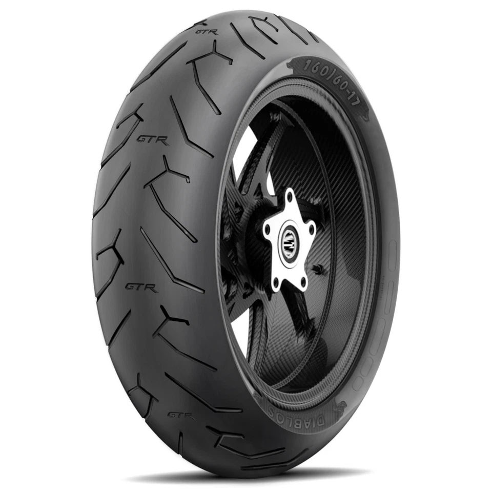 160/60-17 DIABLOS Rear Motorcycle Tire - NEW - BACK TIRE - DOT 2025 - Image 1 of 4