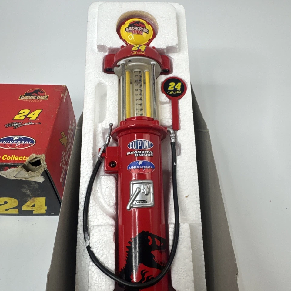 Jeff Gordon #24 DuPont JURASSIC PARK THE RIDE 1997 Gas Pump - Image 1 of 4