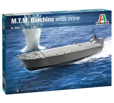 MTM BARCHINO Esplosivo w/CREW 1/35 Italeri 5623 Regia Marina Italiana Kit - Immagine 1 di 4