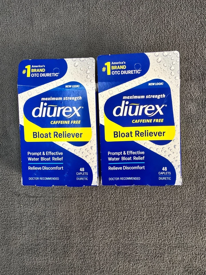 Diurex Max Diuretic Water Caplet 48 Count Exp 2020