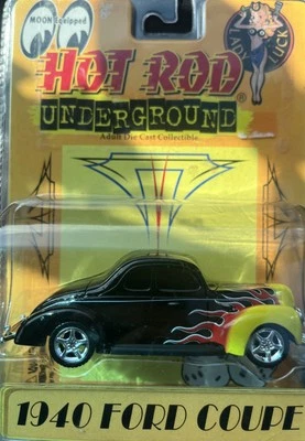 Toy Zone Hot Rod Underground 1940 Ford Coupe Black - Image 1 of 3