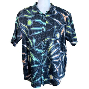 Camisa clásica de surfista Billabong para hombre colorida con estampado de hojas talla extra grande - Imagen 1 de 8