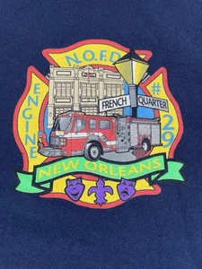 Camiseta Hombre Talla Grande NOFD Orgullo del Barrio Francés ENG29INE Nueva Orleans TN - Imagen 1 de 7