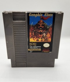 Genghis Khan NES Nintendo Entertainment System Video Game Strategy
