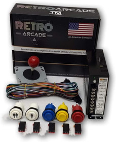 Jamma 412-IN-1 Classic Vertical Arcade Multigame Upright Control KIT, Multicade