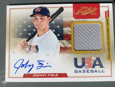 2012 Playoff Prime Cuts /199 Johnny Field #8 Auto - Image 1 of 2