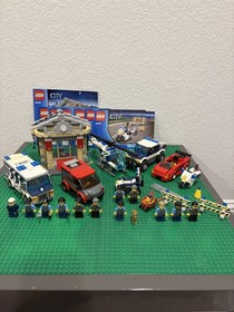 LEGO CITY Police ATV 60006 High Speed Chase 60007 Museum Break-In 60008 Used