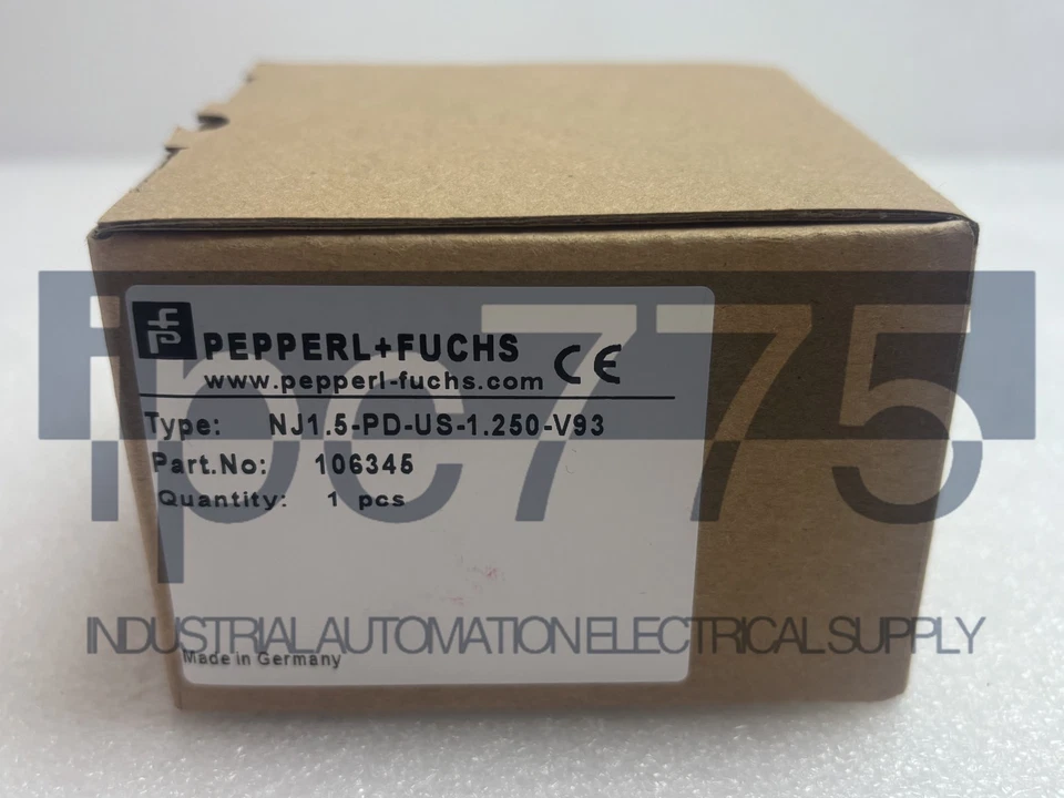 Pepperl+Fuchs NJ1.5-PD-US-1.250-V93 Inductive Sensor