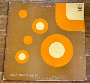 MINA - Parole Parole  JAPAN WHITE LABEL PROMO LP EMI ODEON EOP-80993 Mazzini - Picture 1 of 7