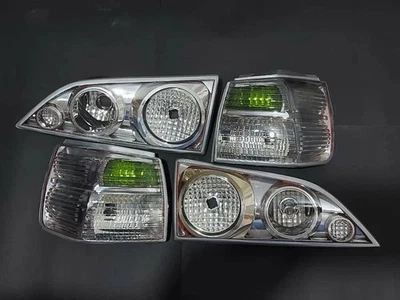 03´08 JDM HONDA ACCORD EURO-R WAGON  ACURA TSX CL7 CL9  CLEAR TAILLIGHT LENSES - Image 1 of 4