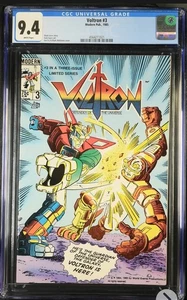 VOLTRON #3 CGC 9.4 WHITE PAGES, NO RESERVE. MOVIE SOON!  - Picture 1 of 2