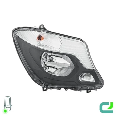 Phare Principal Droit 12 V W5W Halogène HELLA Pour Mercedes-Benz Sprinter - Photo 1/4
