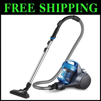 WhirlWind Bagless Canister Vacuum Cleaner, 2.5L, Blue - Image 1 of 4