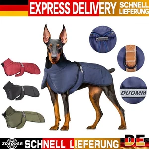 Großer Hund Outdoor Warme Regenmantel Winter Wasserdichte Hundekleidung Jacke" - Bild 1 von 28