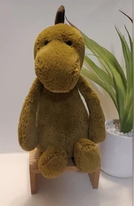 Peluche de dinosaurio verde Jellycat Bashful Dino (JCINC2882) (8 PULGADAS) - Imagen 1 de 3