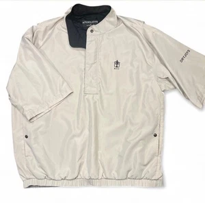 Giacca a vento DryJoys By FootJoy FJ uomo XL golf manica corta quarto zip - Foto 1 di 8