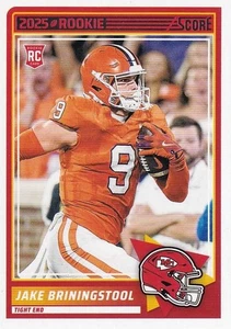 2025 Score - Rookies Jake Briningstool #74 (RC) - Chiefs - Picture 1 of 2