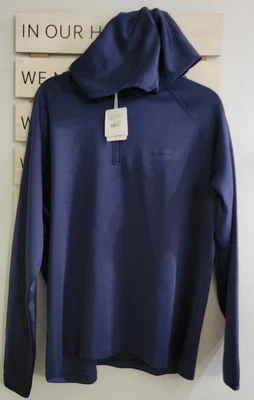 Ben Sherman Sport Golf Hoodie Sweatshirt XL Navy Blue 1/2 Zip Pullover mens - Image 1 of 4