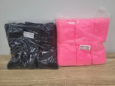 2 Sets Of Mesh Scrimmage Vests Training Pinnies 12 PINK+12 BLACK  Kids Children - Image 1 of 4