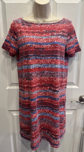 Abito Tory Burch taglia S 100% cotone fantasia maglia Pima