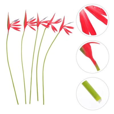  5 Pcs Fiori Artificiali Simulazione Decorazione Delle Piante Fiore Di - Immagine 1 di 4