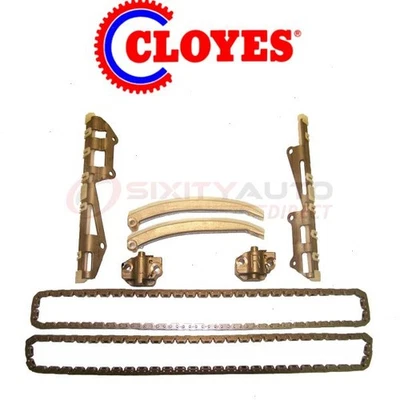Cloyes Front Engine Timing Chain Kit for 1999-2000 Ford E-150 Econoline Club ii Foto 1 de 4