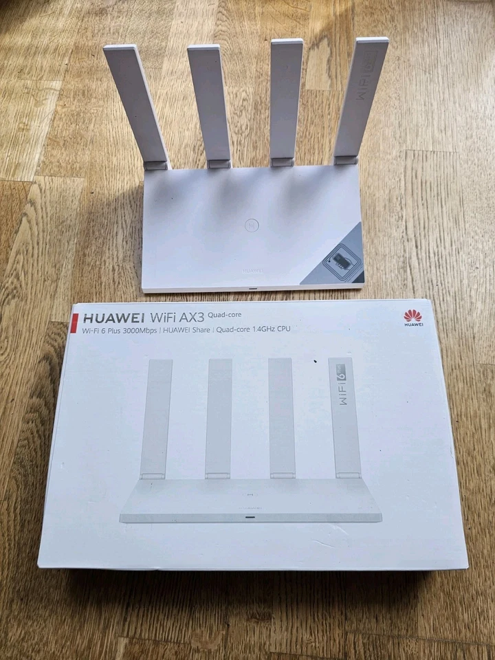 Huawei AX3 Wi-Fi 6 Router - QuadCore CPU bis 3000MBit WLAN - MESH - Bild 1 von 1