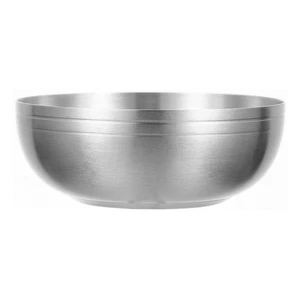 Tazón de arroz de acero inoxidable plato de comedor conveniente sopa de ramen fideos romanos - Imagen 1 de 12