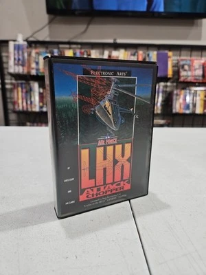 LHX Attack Chopper (Sega Genesis, 1992) Game Case Manual - Tested - Image 1 of 4