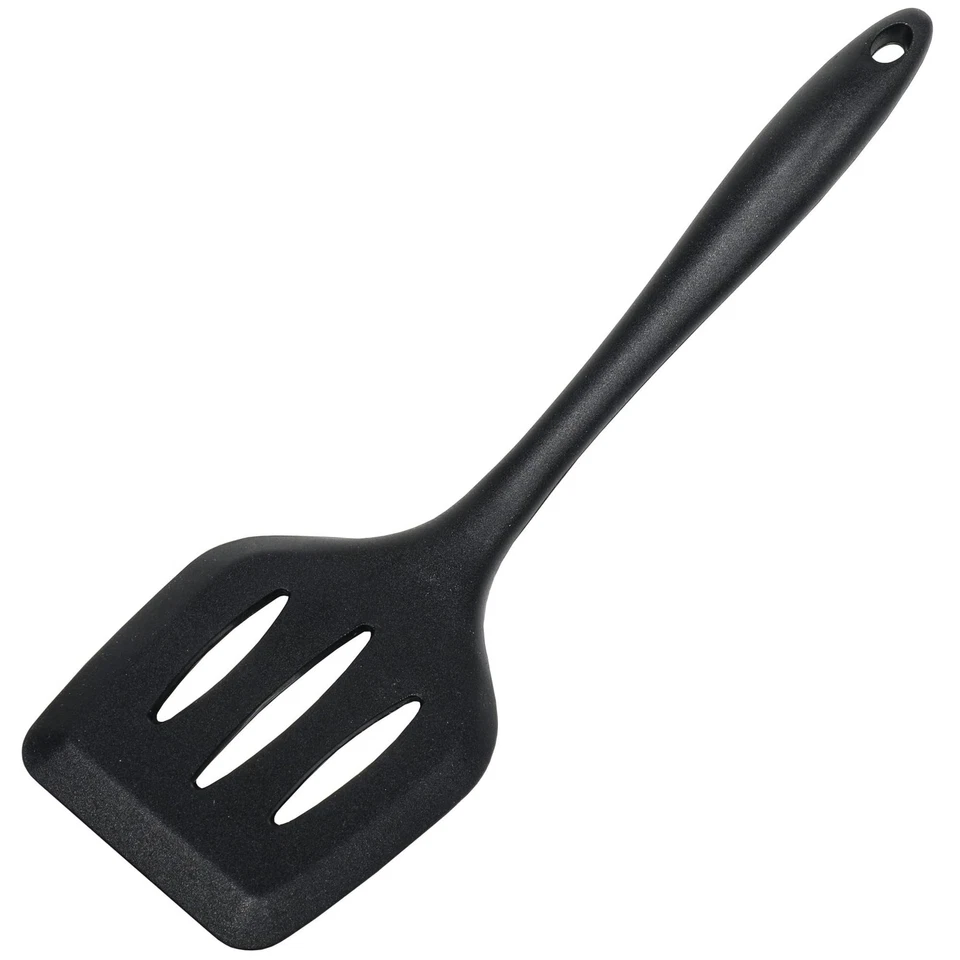 Chef Craft Premium Silicone Spatula/Turner, 11.75 inch, Black - Image 1 of 1