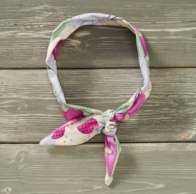 Pete And Lucy Tie Headband Hibiscus In The Breeze NWT - Image 1 of 2