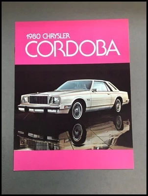 1980 Chrysler Cordoba Original Canada Car Sales Brochure Catalog - Image 1 of 4