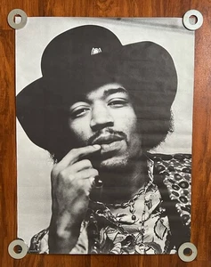 Vintage Original 1968 Personality Poster Jimi Hendrix 39 X 29 1/4 Inches - Picture 1 of 8
