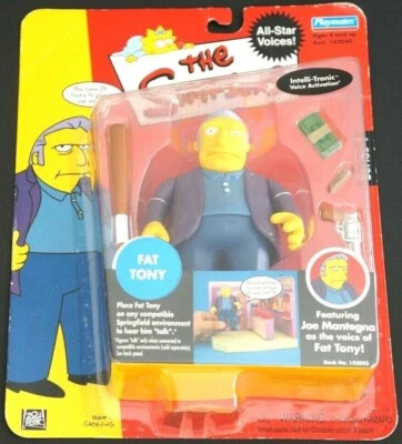 Juguete Playmates Los Simpson FAT TONY NUEVO Paquete Sellado de Fábrica Sin Abrir Nuevo en Paquete Foto 1 de 4