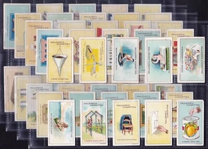 Gallaher USEFUL HINTS SERIES 1915 Set Of 100 *Good Condition* - Picture 1 of 4