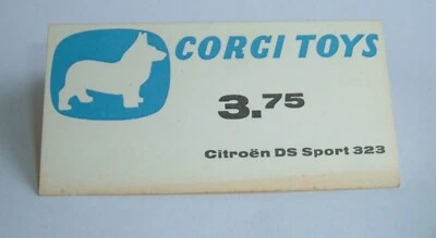 1960's Dutch Corgi Toys Shop Display, No. 323, Citroen DS Sport - Superb Mint - Image 1 of 4