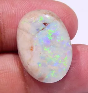 13 Ct Natural Multi Fire Australian Opal Gemstone Loose Cabochons. - Picture 1 of 5