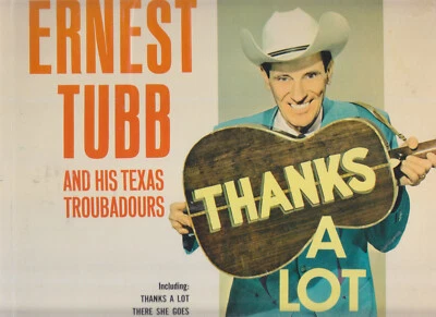ERNEST TUBB -- Four classic LPs from the Texas Troubadour for one low price! - Image 1 of 4